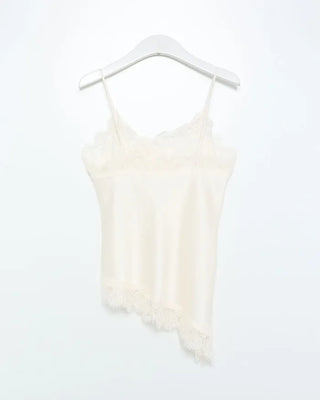 Satin lace camisole