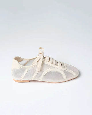 Mesh lace-up sneakers