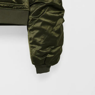 Sleeve Shirring Cropped MA-1