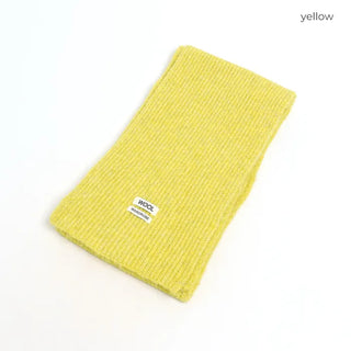 Winter wool scarf