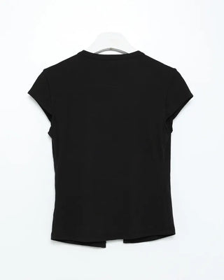 Layered Button T-Shirt