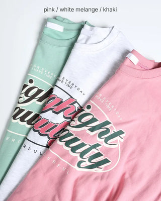 Lettering Point Sweatshirt
