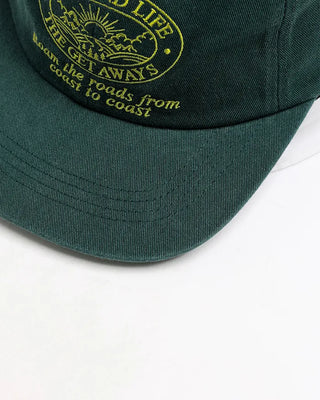 Life Embroidered Straight Cap