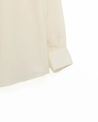 Sheer oversized shirt