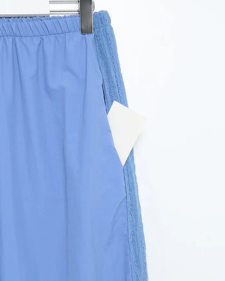 Side Lace Line Nylon Easy Pants