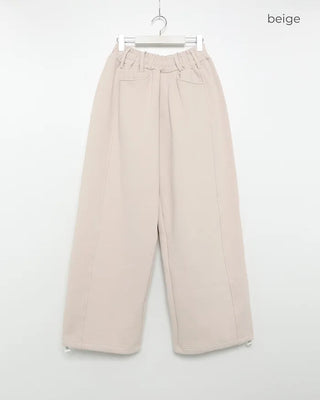 Fleece-lined balloon sweatpants