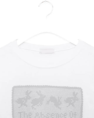 Rabbit graphic short-sleeved T-shirt