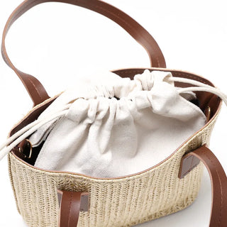 Rattan Shoulder Bag