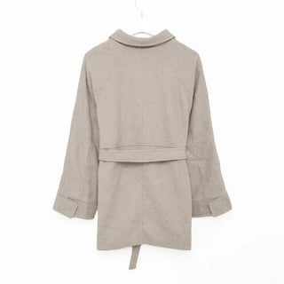 Single-button half coat