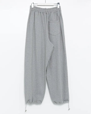 Belt loop waist sweat jogger pants