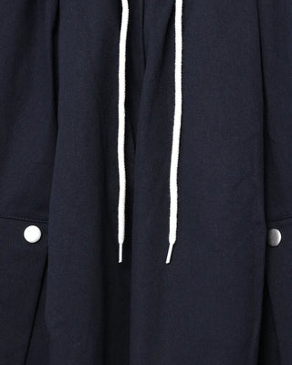Round Tuck Wide Pants