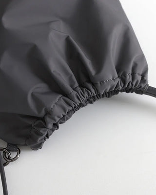 [8th Re-release] (ORIGINAL) Medium Drawstring Shoulder Bag (black)