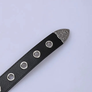 Basic eyelet belt