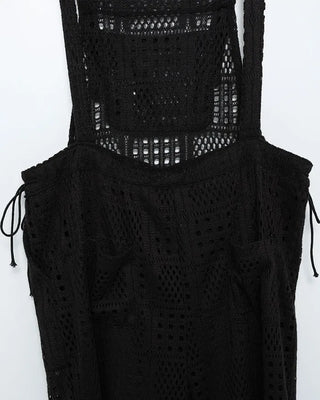 Square perforated overalls