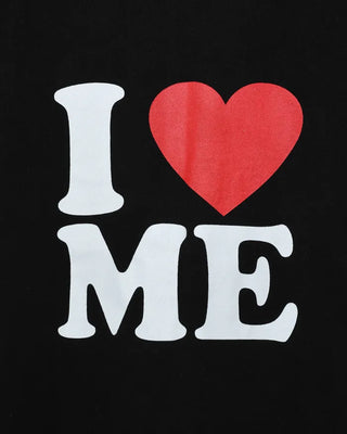 I Love Me Semi-Cropped Half T-Shirt