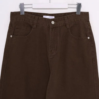 Wide cotton pants