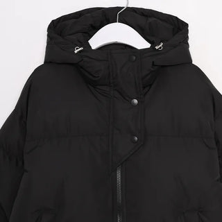 Big Hoodie String Padded Jacket