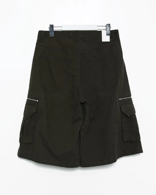 Cargo zip shorts