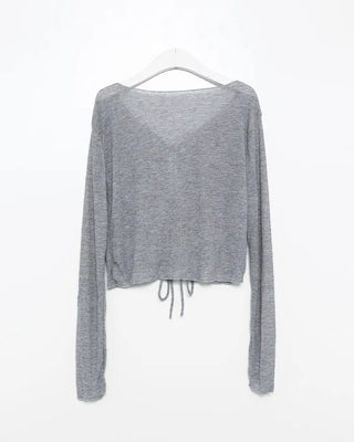 Sheer Ribbon Cardigan