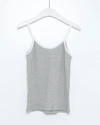 Lace-point camisole