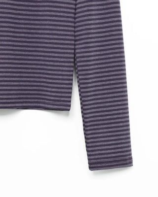 2-way striped long-sleeve T-shirt