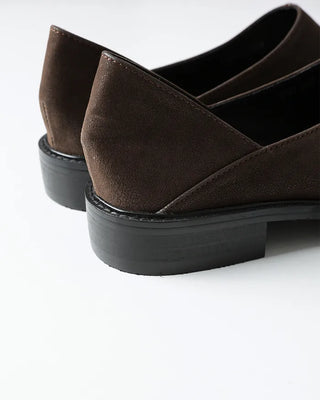 Square mule loafers