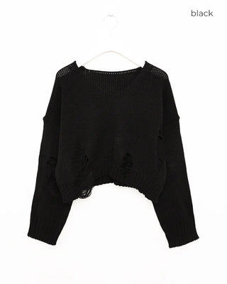 Vintage Cropped Knit