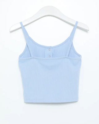 Button Rib Camisole