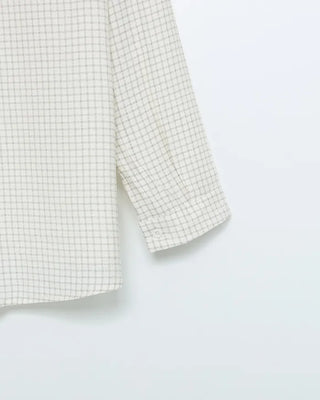 Oversized check shirt