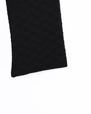 Heart Embossed String Pants