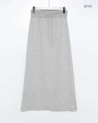 Maxi Banding Long Skirt