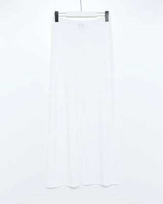 Lace slim-fit long skirt