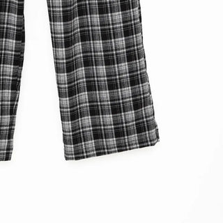 Checked Banding Pants