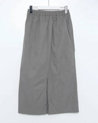Layered long skirt