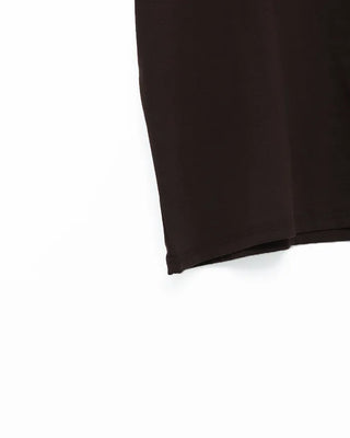 Retro-colored ringer neck T-shirt