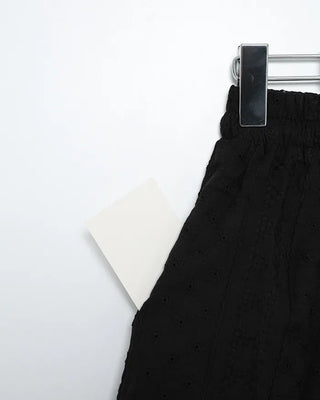 Punching Can-Can Frill Elastic Waist Shorts