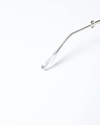 Cubic round-shaped metal frame glasses