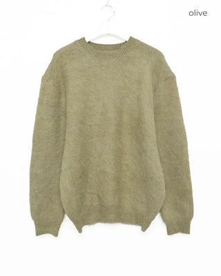 Angora Crew Neck Knit