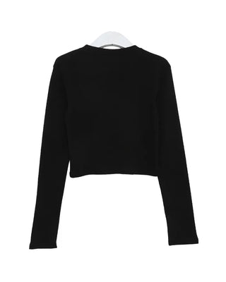 Crop Long Sleeve T-Shirt
