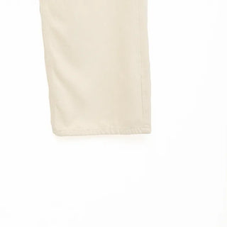 Cotton straight-fit pants
