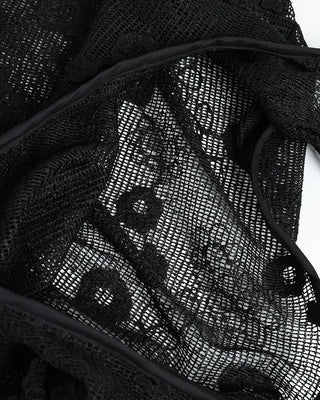 Flower Lace Tulle Tote Bag