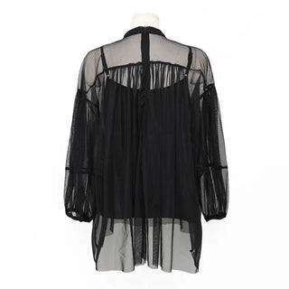 Sheer layered blouse