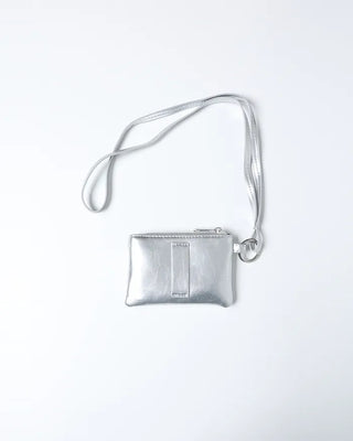 Heart Cubic Stripe Wallet Pouch