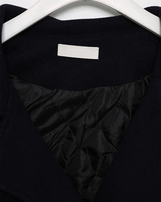 Double-breasted quilted coat