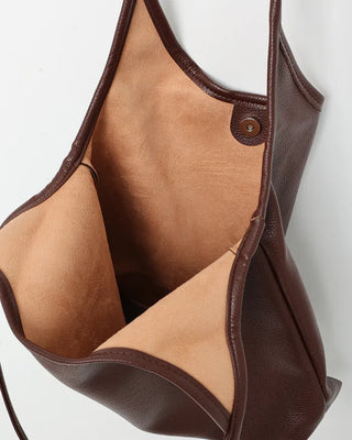 Eco-leather Triangle Shoulder Bag