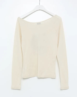 Double Horse Raglan Shoulder Long T-Shirt