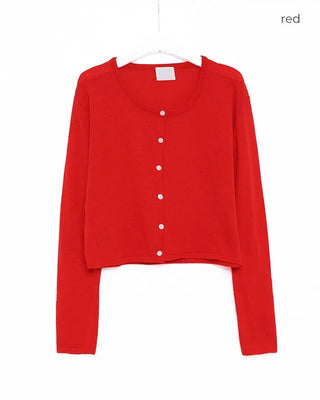 Colorful Basic Cardigan