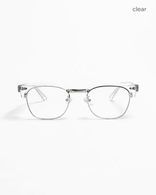 Classic rimless glasses