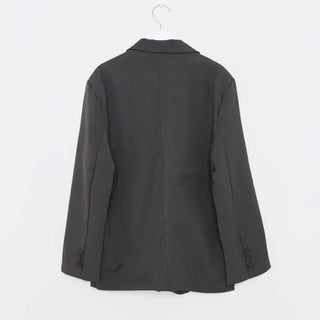 Flap pocket oversized jacket