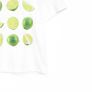 Lime print T-shirt